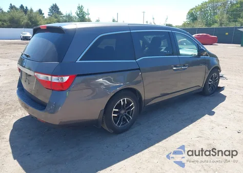 2012 Honda Odyssey Ex-L from USA, damaged, VIN 5FNRL5H61CB034751